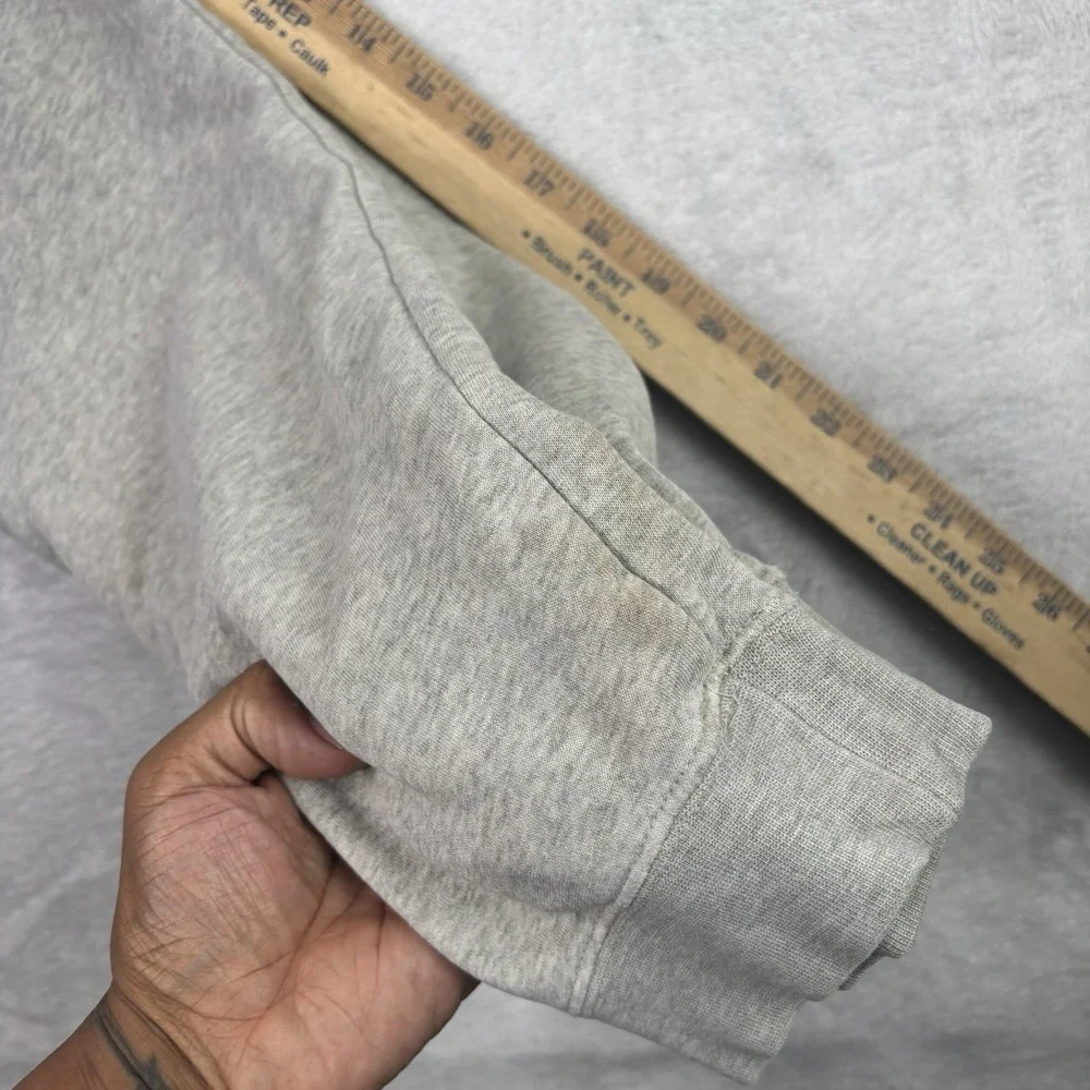 Nike Just Do It Grey Fleece Jogger Sweatpants Activewear Athletic Men's Large